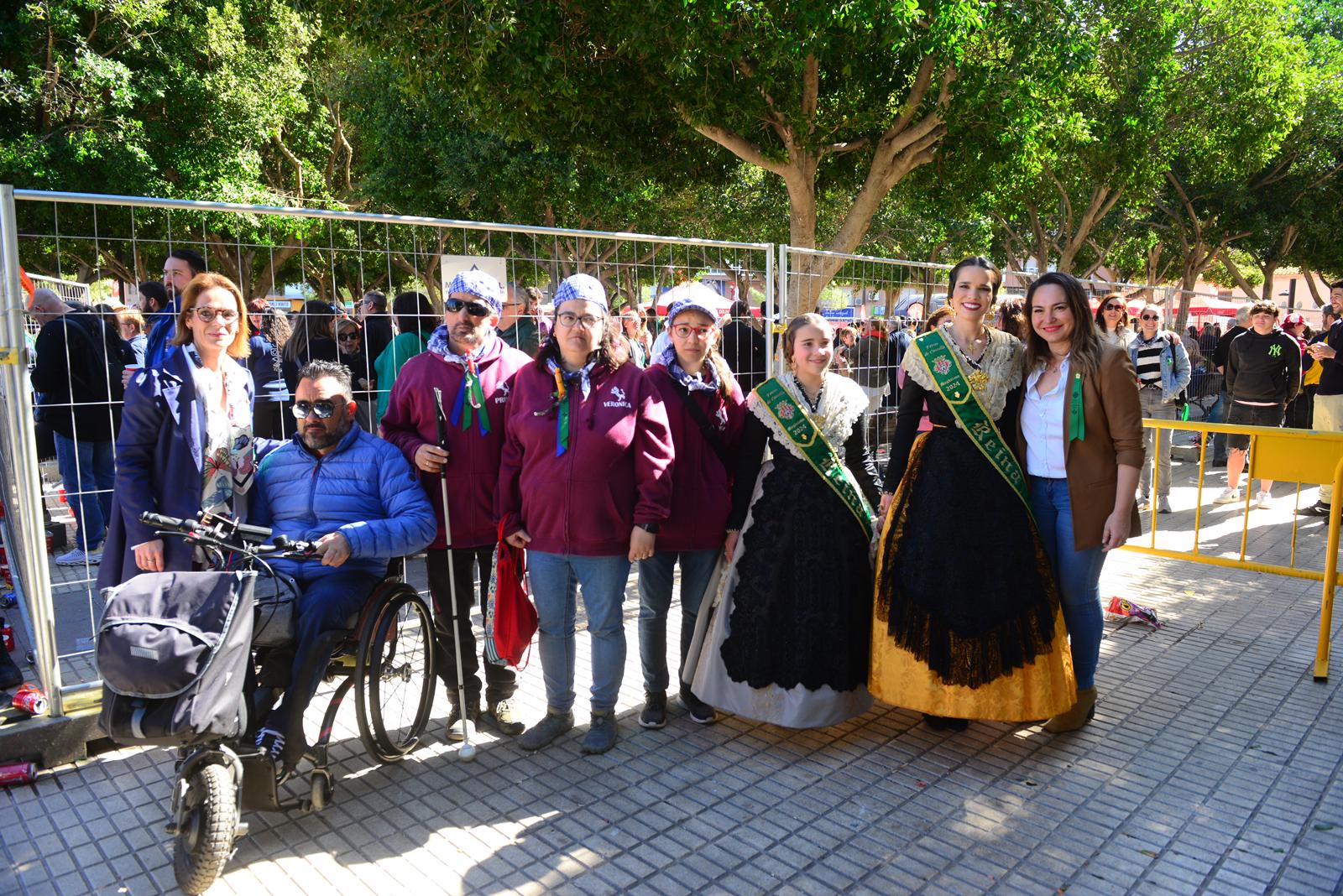El Ayuntamiento de Castellón abre las ‘Mascletaes’ a todas las asociaciones y colectivos con diversidad funcional y movilidad reducida